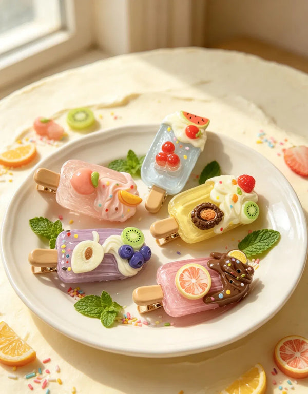 Combo Ice Cream Hair Clip All-Flavour Combo