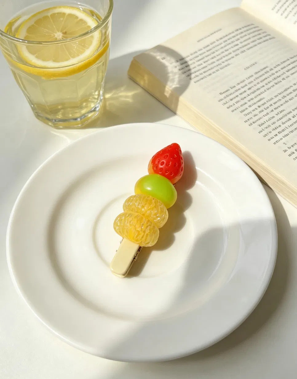Fruit Skewer Hair Clip