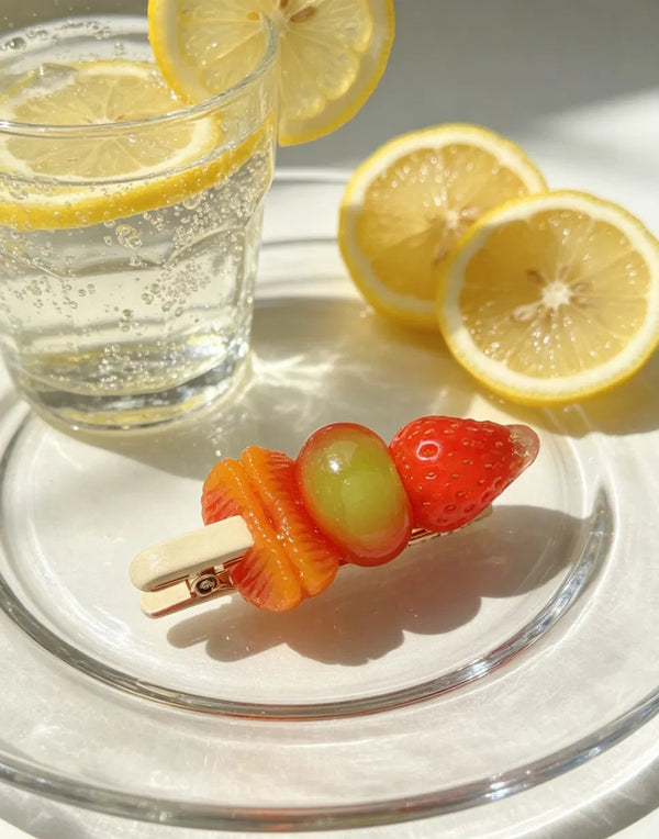 Fruit Skewer Hair Clip