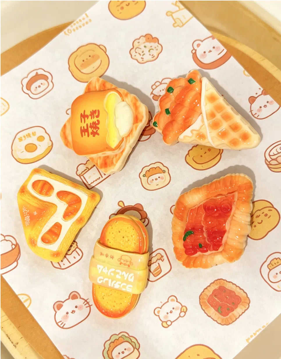 Bread Series Hair Clip Set