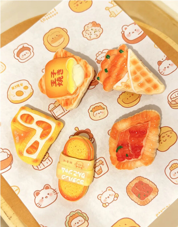 Bread Series Hair Clip Set